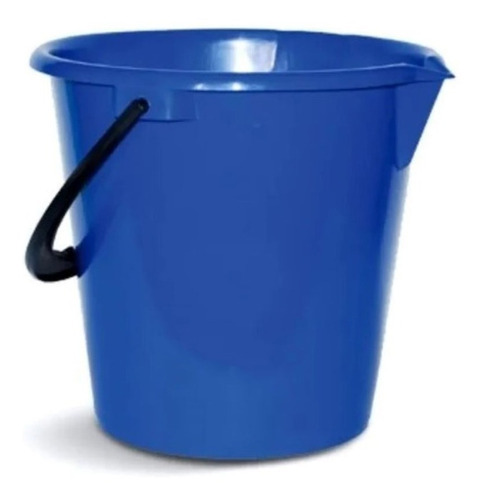 Imagen 1 de 1 de Balde Plastico Colombraro Azul 12 Lts Color Azul Marino