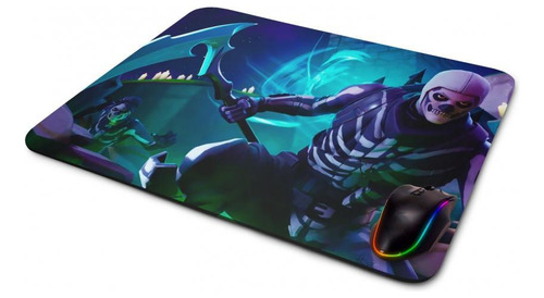 Mouse Pad Gamer Fortnite Skull I