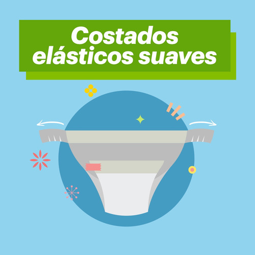 Babyganics, Pañales Etapa 4, 68 Unidades