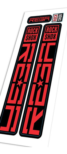 Rockshox Reba / Stickers / 2023 / Calcas / Decals 