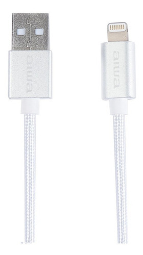 Cable iPhone Usb Lightning Aiwa 1.5m Certificado