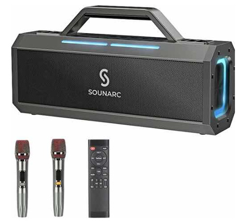 Bocina Bluetooth Premium  Sounarc K1 150w Karaoke Microfonos (Reacondicionado)