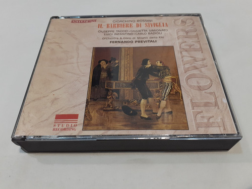 Il Barbiere Di Siviglia, Rossini, Simionato 2cd 1993 Italia