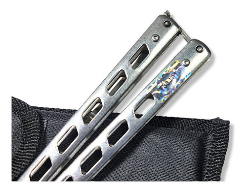 Imagen 4 de 4 de Navaja Mariposa Entrenamiento Flip Flap / Funda Al58