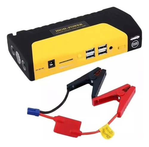 Partidor De Auto Batería Powerbank Cargador Usb 12v Celular