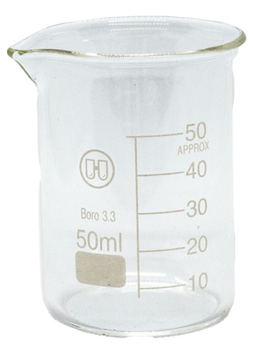 Vaso De Precipitados - Vidrio - 50 Ml.