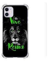 Comprar Capa Capinha Anti Shock Leão Ele Vive Ele Reina Verde