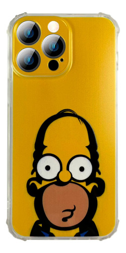 Carcasa Para iPhone 14 Pro Diseño Simpsons Colores