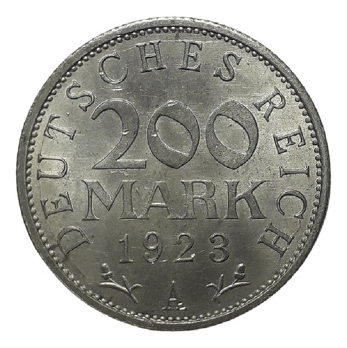 Alemania - 200 Marcos 1923 A - Km 35 (ref 163)