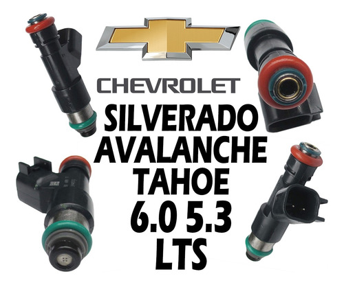 Inyector Gasolina Chevrolet Silverado Avalanche 6.0 5.3 Lts