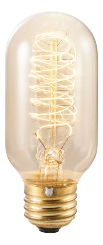 Bombilla Nos40t14 40w Edison Nostlgica T14, Spira Filamento