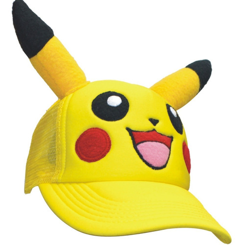 Pikachu Gorra Cachucha Videojuego Nintendo Pokemon Sombrero