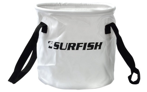 Balde Para Carnada Plegable Surfish 10lts Pvc Reforzado