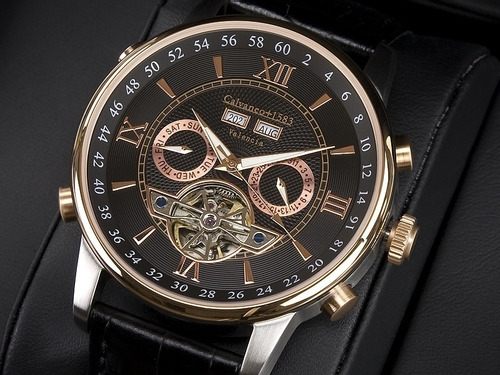 Relógio Calvaneo 1583 Valencia Rosegold Automático