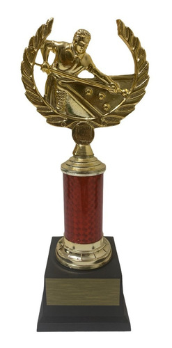 Troféu Para Campeonato De Bilhar Sinuca Snooker Torneio