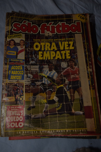 Revista Solo Futbol Otra Vez Empate