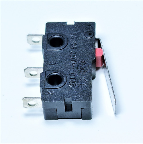 Pack 10pcs Microswitch On/off 5a 250v 3pin