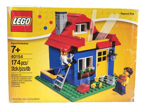 Lego 40154 Casita Lapicero Iconic Pencil Pot City