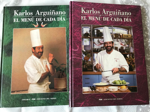 Libro Recetas-karlos Arguiñano- Colección - Dos Libros