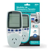 Comprar Medidor De Tension Y Consumo Mc10 Electrodomesticos 10 Amp