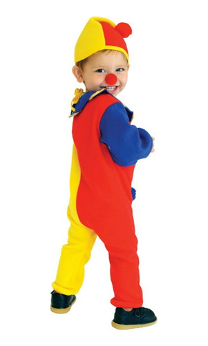 Fantasia Infantil Palhacinho De Circo Palhaço Macacão