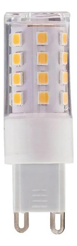 Kit 10 Lâmpadas Filamento De Led G9 3000k Branco Quente