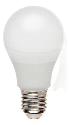 Lâmpada Bulbo Emergência Led 8w Luz Branco Quente Bivolt E27