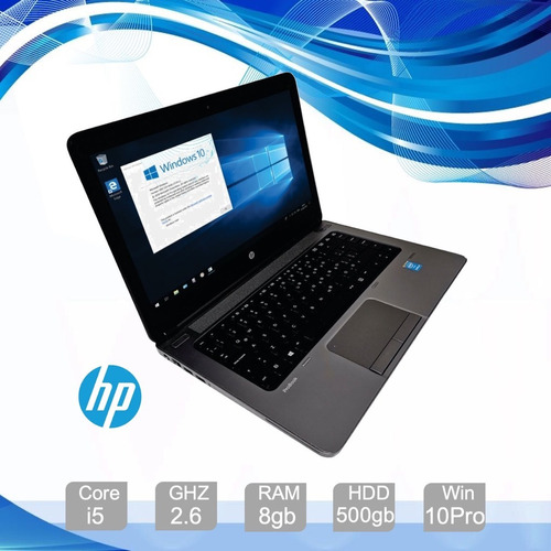 Laptop Hp Probook 640 G1  14 , Core I5, 500gb, 8gb, W10 Cg 