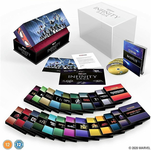 Marvel Studios The Infinity Saga Box Set 4k Uhd + Blu-ray