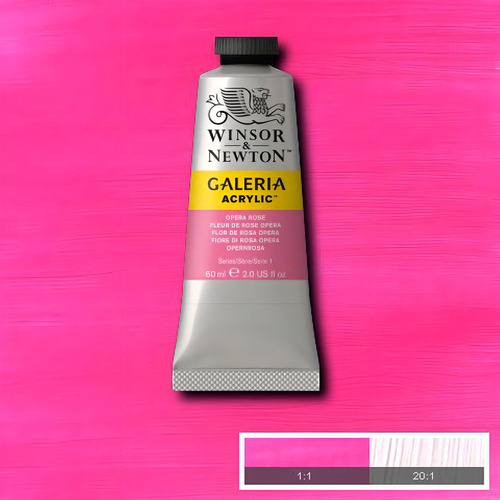 Pintura acrílica Winsor & Newton Galería, 60 ml, color rosa ópera