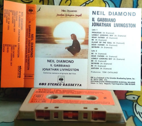 Neil Diamond -il Gabbiano Jonathan Livingston-made In Italia