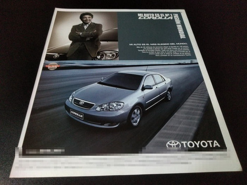 (pf983) Publicidad Toyota * Ricardo Darin