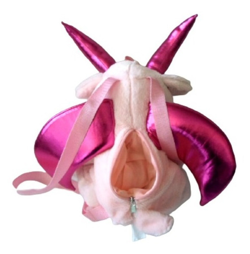 Peluche Mochila Baphy (baphomet Kawaii) Version Rosa
