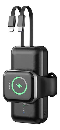 Cargador Portatil Para Apple Watch 10000 Mah Carga Rapida Env o
