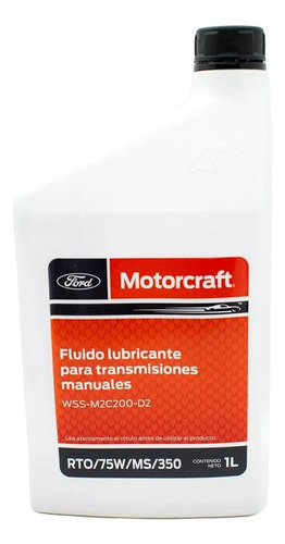 Liquido Transmisiones Manuales Automáticas Motorcraft 1 Ltr