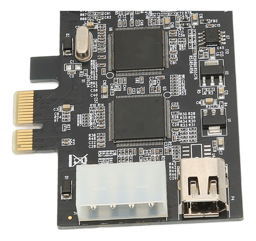 Adaptador De Tarjeta Firewire Riser Pciex1 A Cuatro Puertos