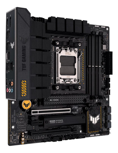 Placa Mãe Asus Tuf Gaming B650m-plus, Amd Am5, Matx, Ddr5 Preto