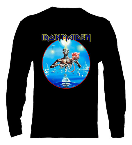 Polera Manga Larga Iron Maiden - Ver 146 - Seventh Son Of A 