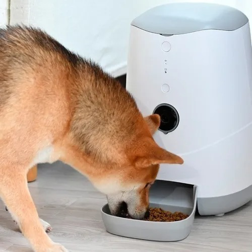 Alimentador Inteligente Mascota Wifi Cámara Compatible Alexa