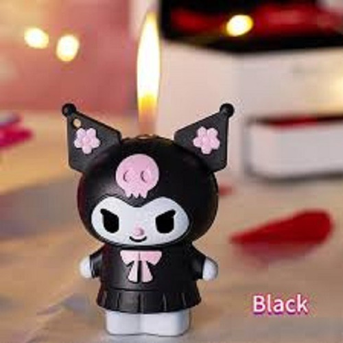Encendedor Hello Sanrio-kuromi 3d Tipo Funko Flama Potente