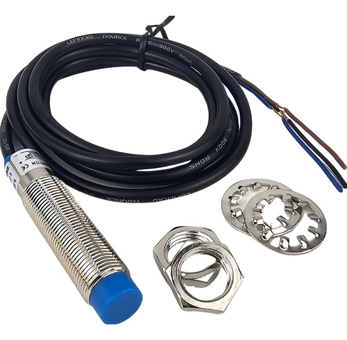 Sensor Indutivo M12 4mm 3 Fios 24v Na Npn Ou Pnp Lj12a3-4-z