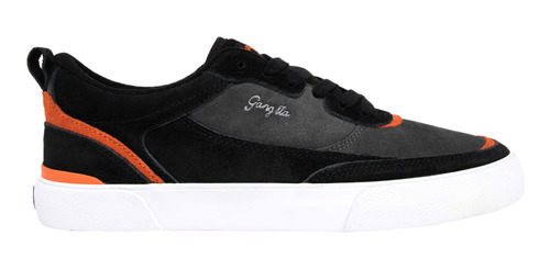 Zapatilla Gangsta Smith Black/grey/orange