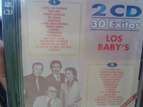 Cd Doble Los Babys 30 Exitos 100% Sellado De Fab