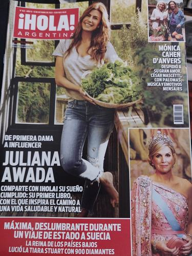 Revista Hola 622 Juliana Awada Octubre 2022
