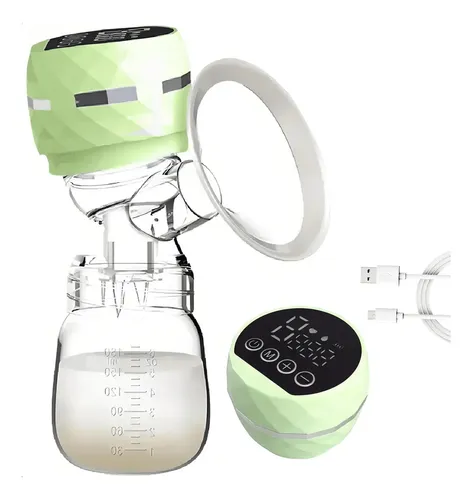 Bomba Tira Leite Materno Elétrica Tatudeboa 9 Níveis Usb Bpa Free