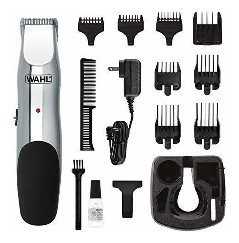Wahl Trimmer Barba Y Bigote, Inalámbrico Recargable Facial P