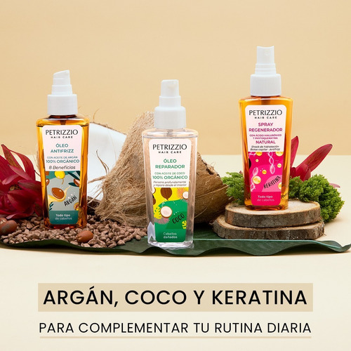 Petrizzio Oleo Capilar Argan Anti Frizz 100ml