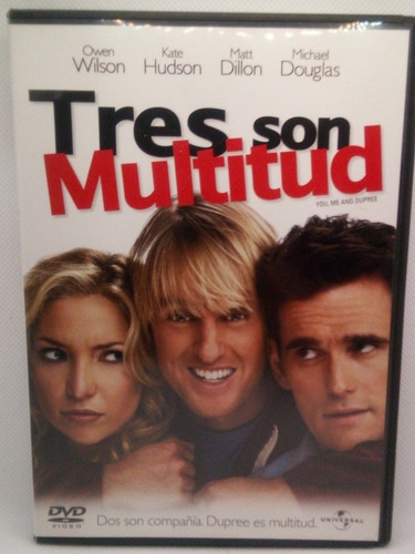 Tres Son Multitud/dvd/seminuevo A/ Owen Wilson & Kate Hudson