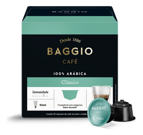 Capsulas Cafe Expresso Baggio Para Cafeteira Dolce Gusto
