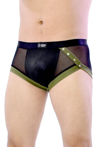 Cachetero Cómodo Suave Y Sexy De Lycra Y Red Hombre Duma